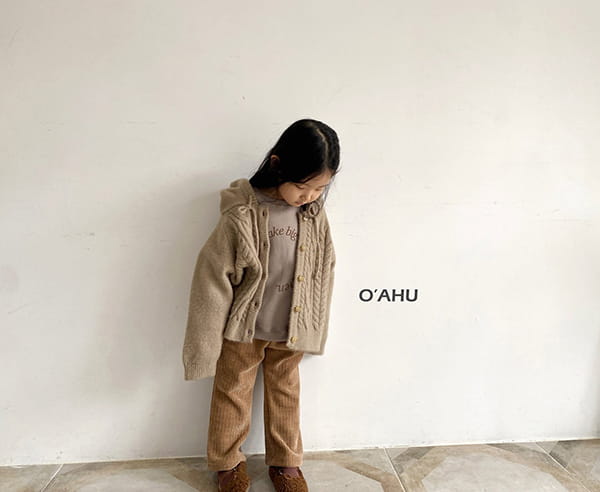 O'AHU - Korean Children Fashion - #Kfashion4kids - Cuck Veloure Pants - 7