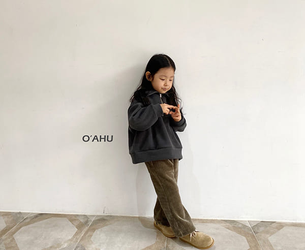 O'AHU - Korean Children Fashion - #Kfashion4kids - Cuck Veloure Pants - 9
