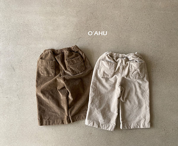 O'AHU - Korean Children Fashion - #Kfashion4kids - Kiji Rib Pants - 2