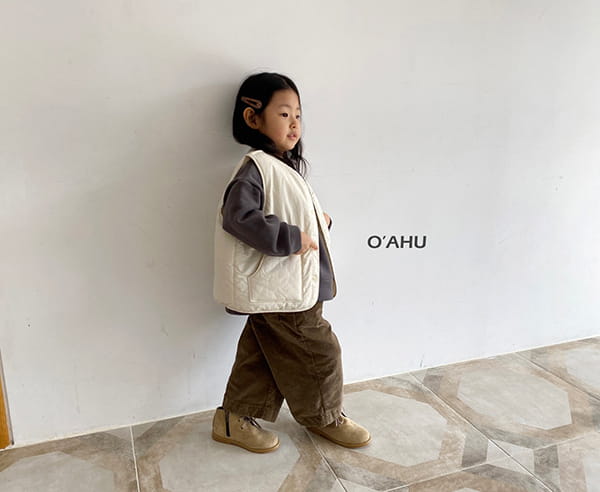 O'AHU - Korean Children Fashion - #Kfashion4kids - Kiji Rib Pants - 6