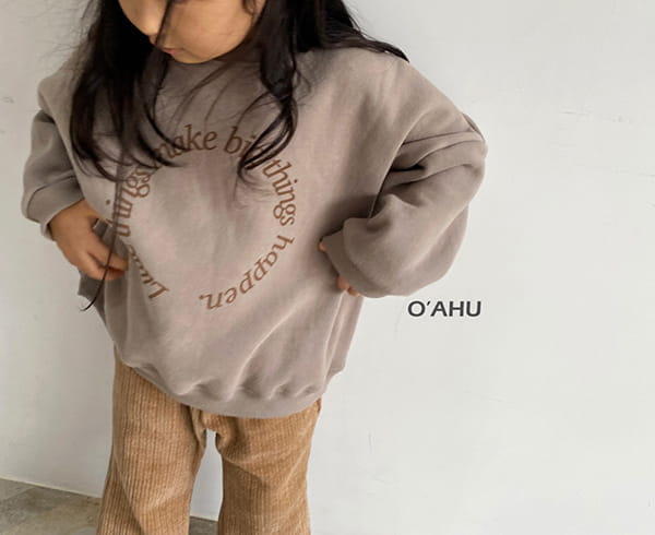 O'AHU - Korean Children Fashion - #Kfashion4kids - Little Dding Sweatshirt