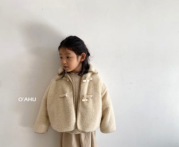 O'AHU - Korean Children Fashion - #Kfashion4kids - Cozy Fluffy Jacket