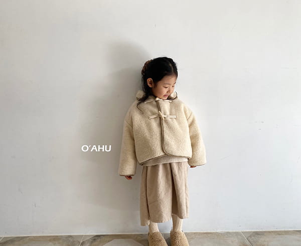 O'AHU - Korean Children Fashion - #Kfashion4kids - Cozy Fluffy Jacket - 3