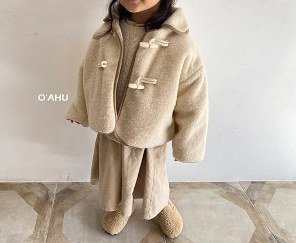 O'AHU - Korean Children Fashion - #Kfashion4kids - Cozy Fluffy Jacket - 4