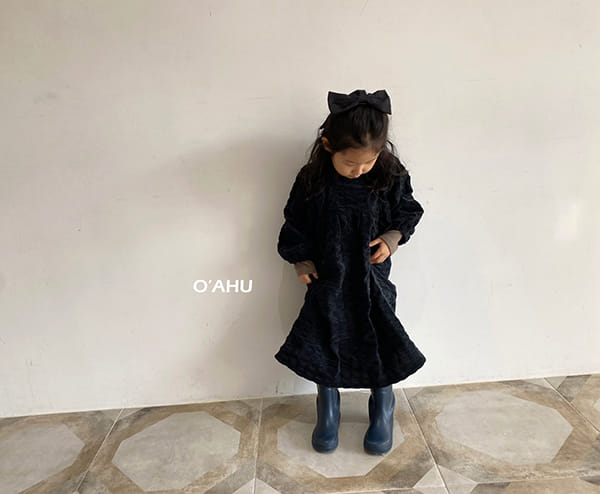 O'AHU - Korean Children Fashion - #Kfashion4kids - Merry Ring Rib One-piece - 2