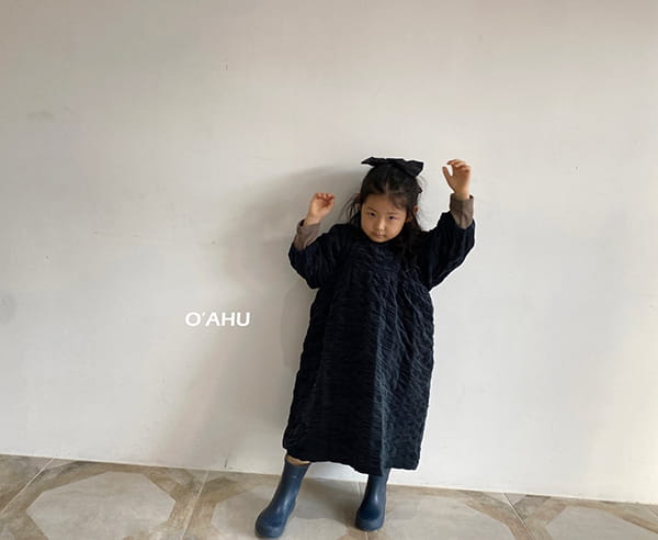 O'AHU - Korean Children Fashion - #Kfashion4kids - Merry Ring Rib One-piece - 3