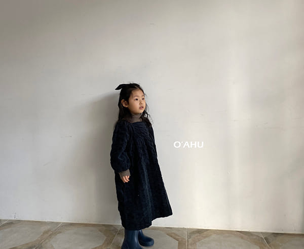 O'AHU - Korean Children Fashion - #Kfashion4kids - Merry Ring Rib One-piece - 8