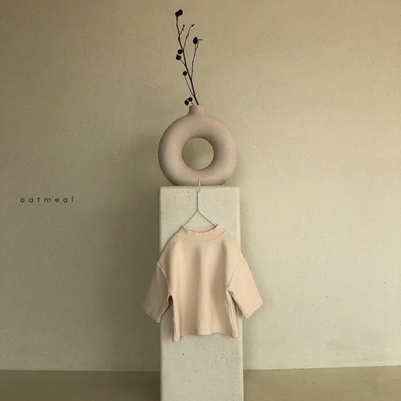 OATMEAL - Korean Children Fashion - #Kfashion4kids - Over Win Turtleneck - 10