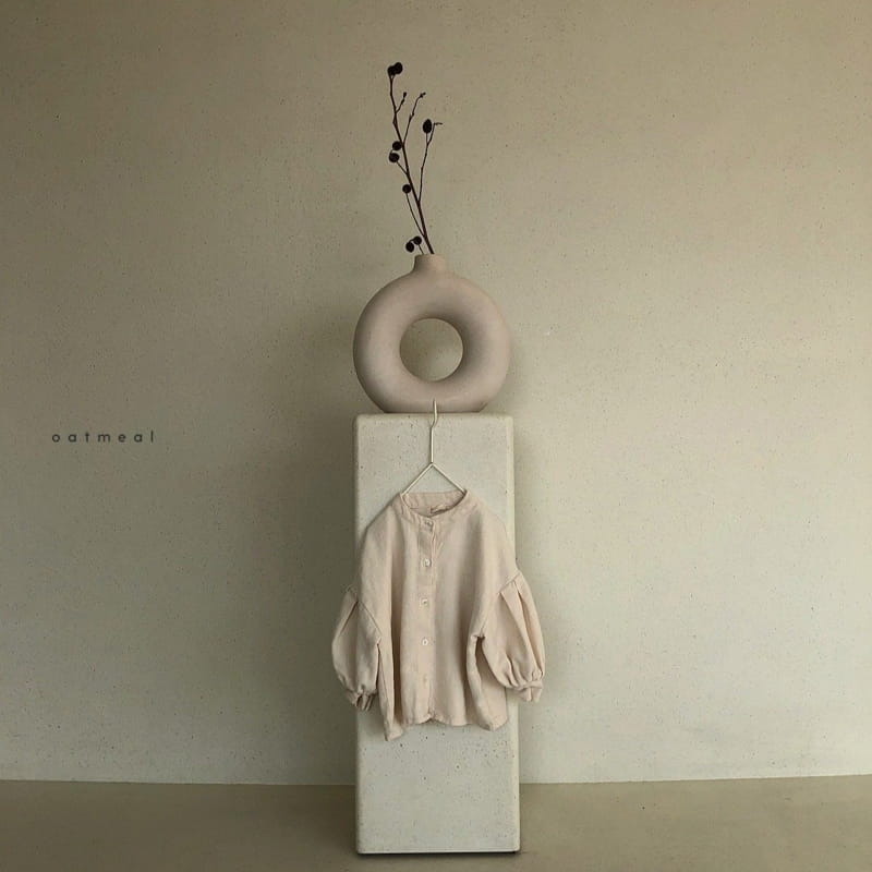 OATMEAL - Korean Children Fashion - #Kfashion4kids - S Bean Blouse - 8