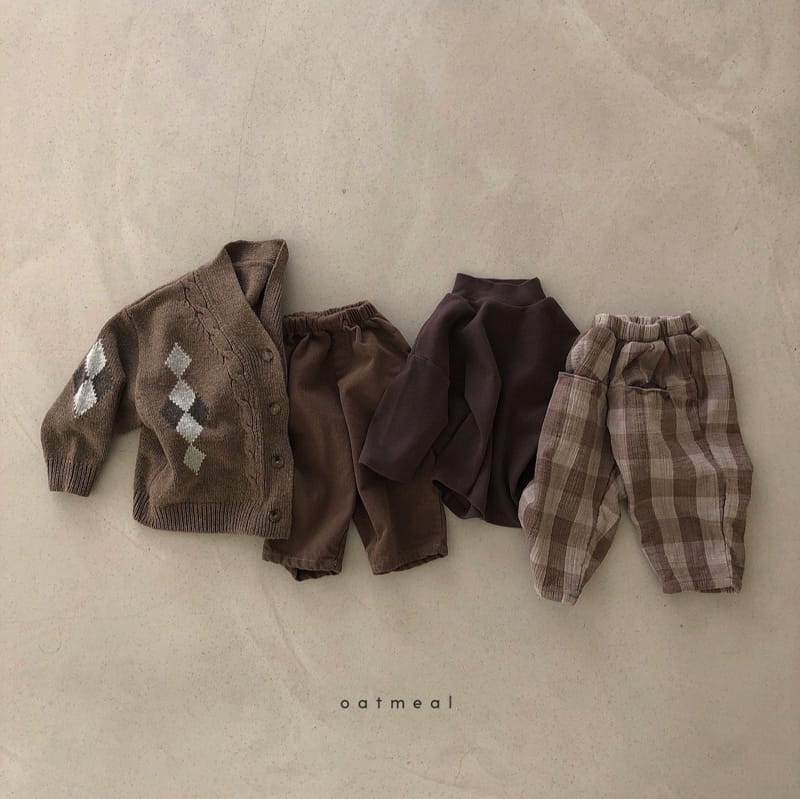 OATMEAL - Korean Children Fashion - #Kfashion4kids - Cellin Grgyle Knit Cardigan - 9