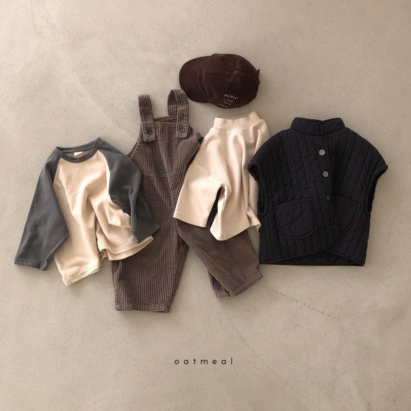 OATMEAL - Korean Children Fashion - #Kfashion4kids - Popoi Dungarees Pants - 10
