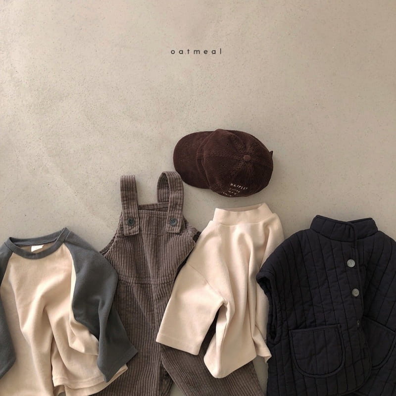 OATMEAL - Korean Children Fashion - #Kfashion4kids - Popoi Dungarees Pants - 6