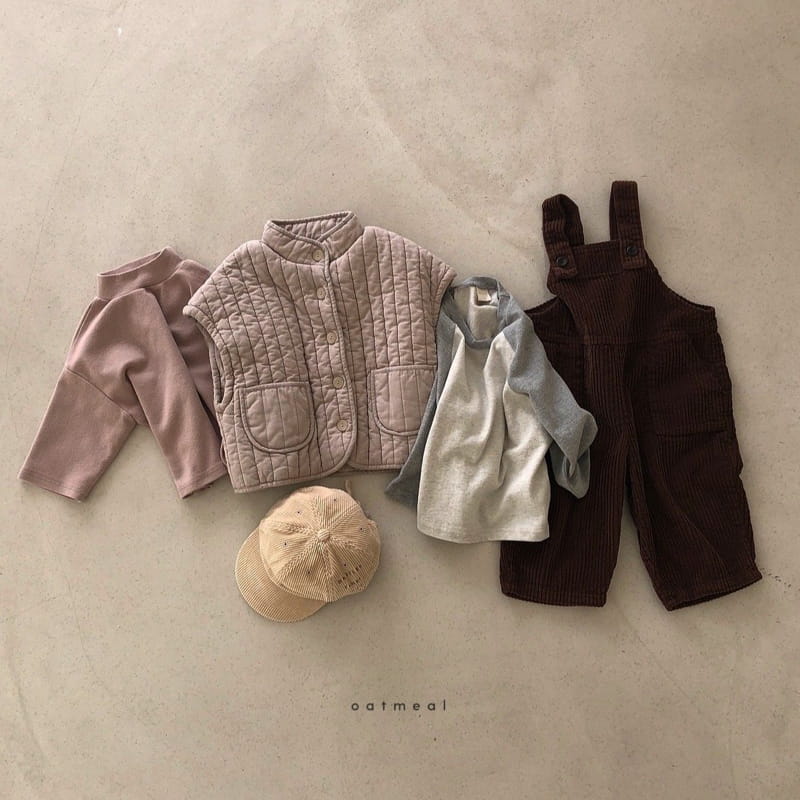 OATMEAL - Korean Children Fashion - #Kfashion4kids - Popoi Dungarees Pants - 9