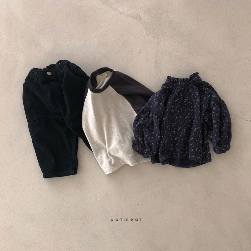 OATMEAL - Korean Children Fashion - #Kfashion4kids - Biento Dots Jeans - 7