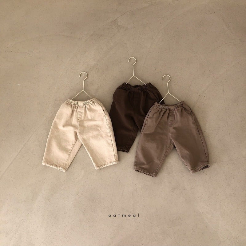 OATMEAL - Korean Children Fashion - #Kfashion4kids - Basic Peach Pants