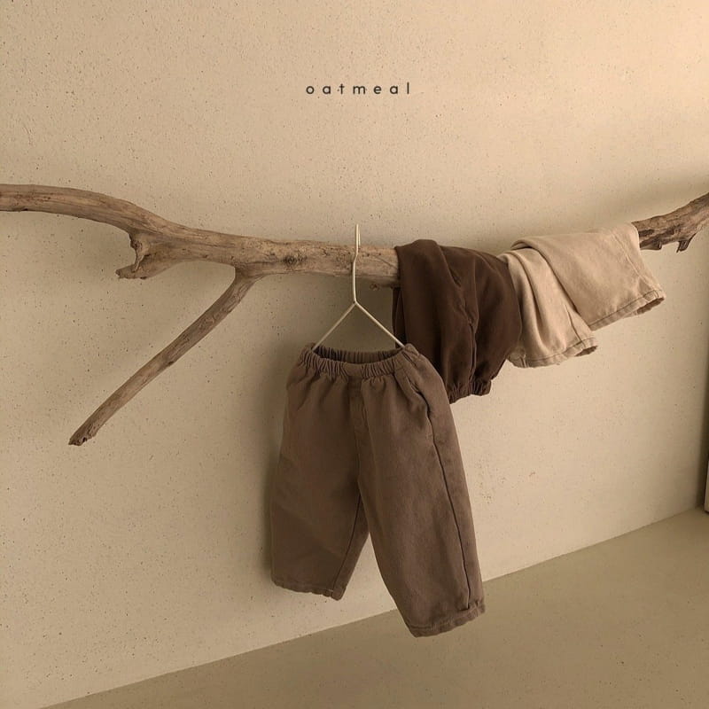 OATMEAL - Korean Children Fashion - #Kfashion4kids - Basic Peach Pants - 2