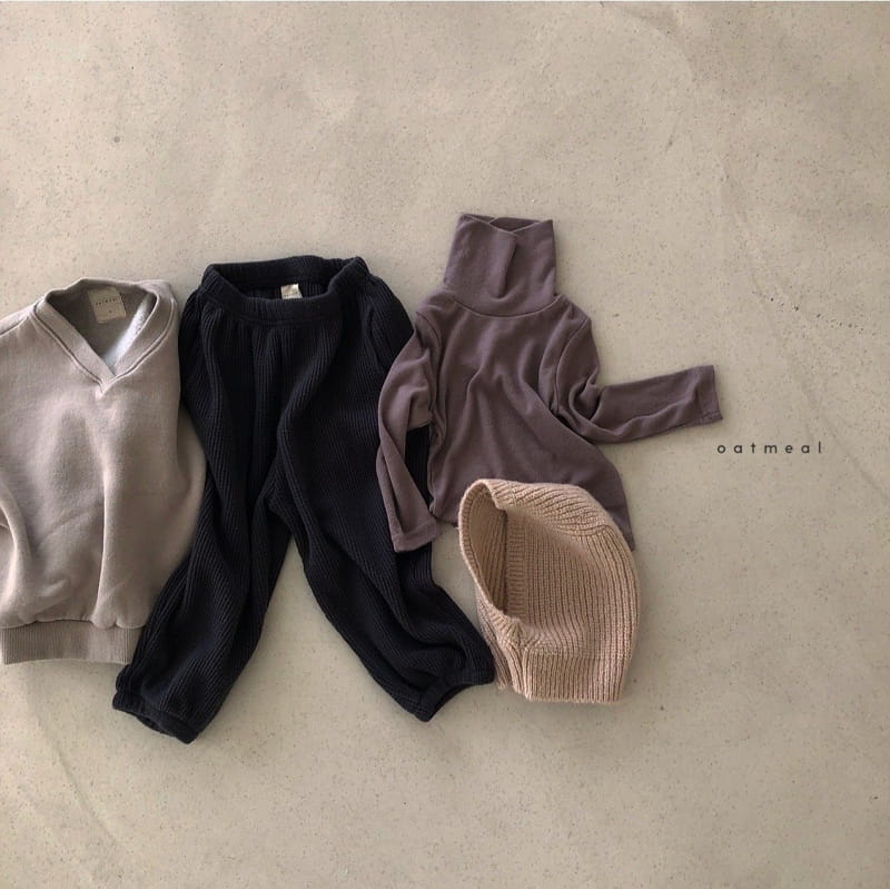 OATMEAL - Korean Children Fashion - #Kfashion4kids - Basic Peach Jogger Pants - 7