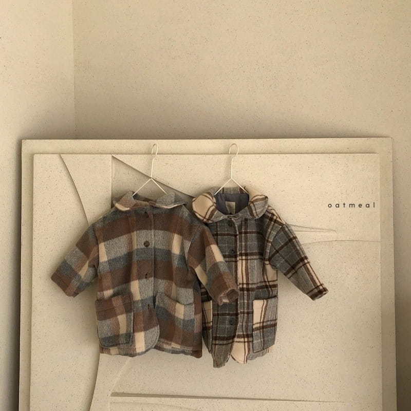 OATMEAL - Korean Children Fashion - #Kfashion4kids - Mato Bran Coat - 3