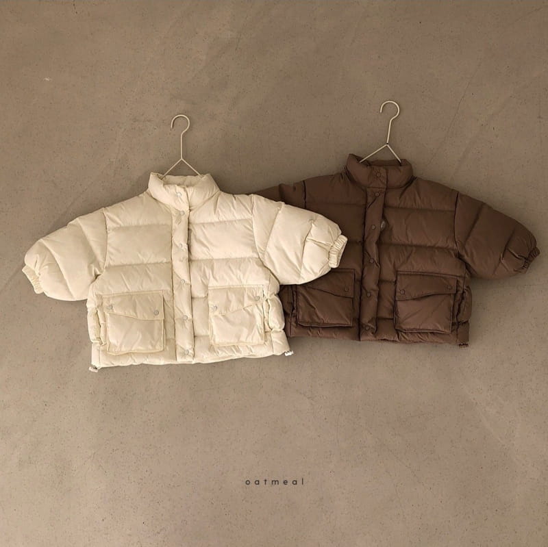 OATMEAL - Korean Children Fashion - #Kfashion4kids - Mare Duck Padding