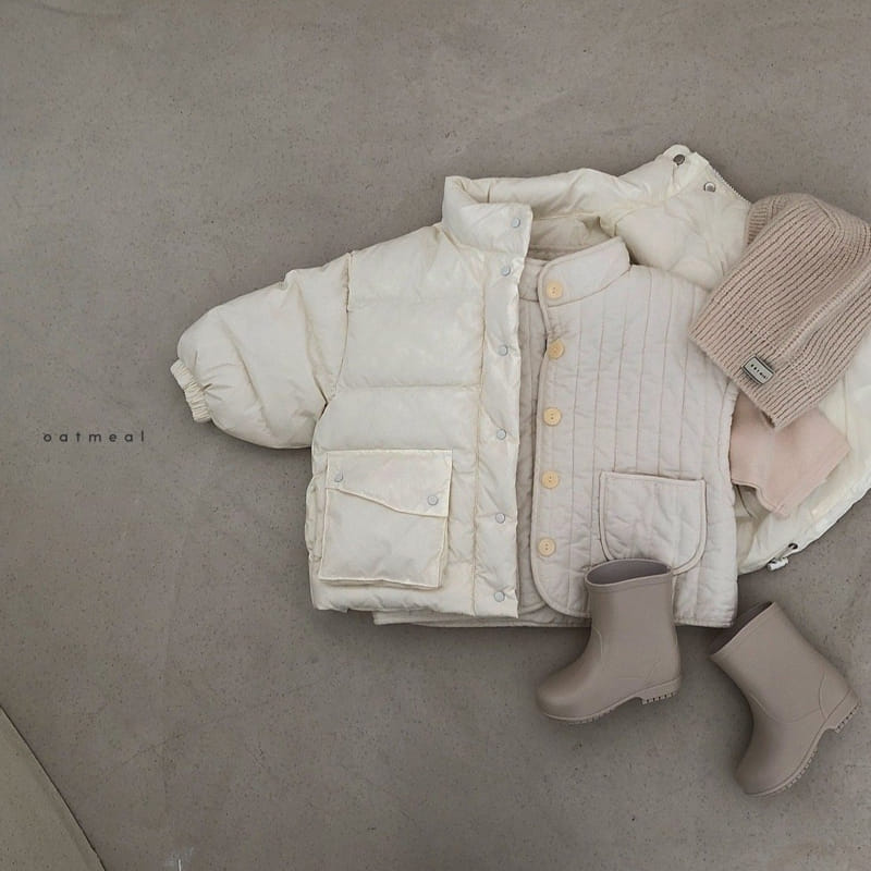 OATMEAL - Korean Children Fashion - #Kfashion4kids - Mare Duck Padding - 12