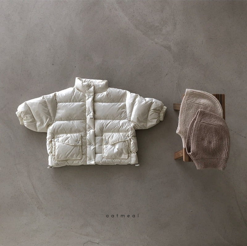 OATMEAL - Korean Children Fashion - #Kfashion4kids - Mare Duck Padding - 2