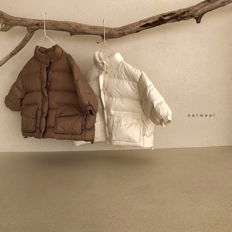 OATMEAL - Korean Children Fashion - #Kfashion4kids - Mare Duck Padding - 4