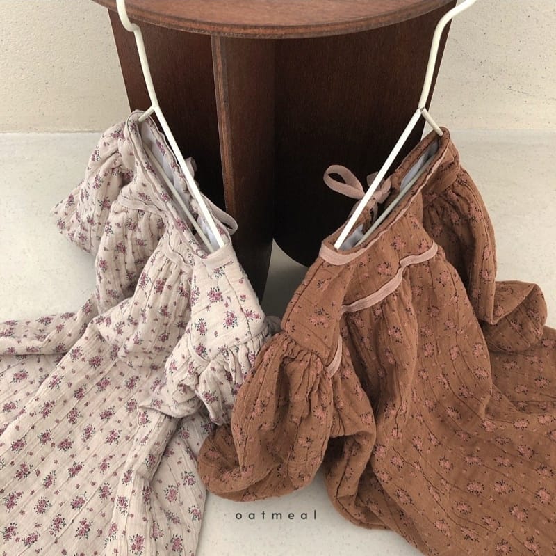 OATMEAL - Korean Children Fashion - #Kfashion4kids - Re Boning One-piece - 4