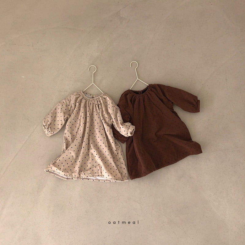 OATMEAL - Korean Children Fashion - #Kfashion4kids - Grace One-piece