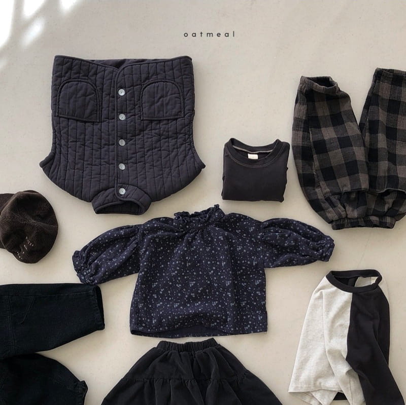 OATMEAL - Korean Children Fashion - #Kfashion4kids - Basic Peach Round Tee - 12