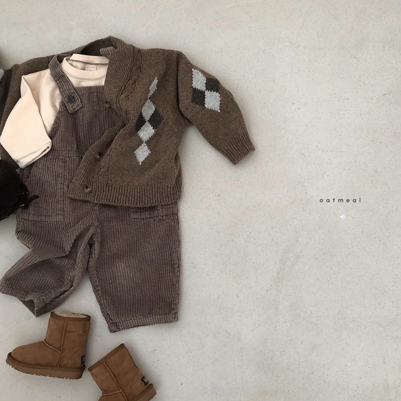 OATMEAL - Korean Children Fashion - #Kfashion4kids - Basic Peach Round Tee - 5