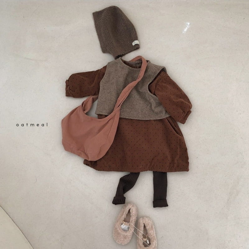 OATMEAL - Korean Children Fashion - #Kfashion4kids - Daniel Vest - 12