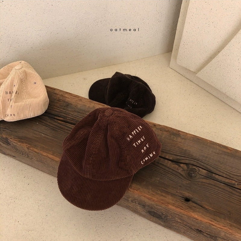 OATMEAL - Korean Children Fashion - #Kfashion4kids - Happy Time Ball Cap - 10