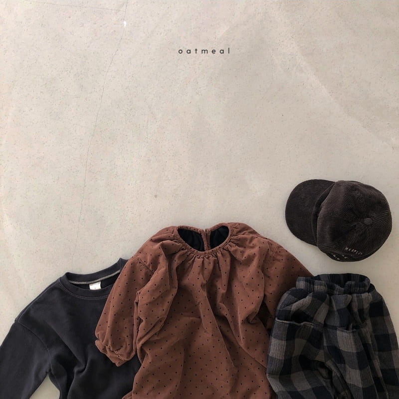 OATMEAL - Korean Children Fashion - #Kfashion4kids - Happy Time Ball Cap - 5