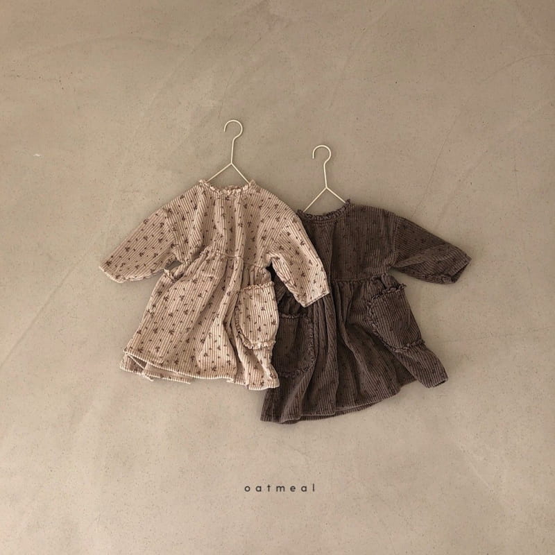 OATMEAL - Korean Children Fashion - #Kfashion4kids - Clair One-piece