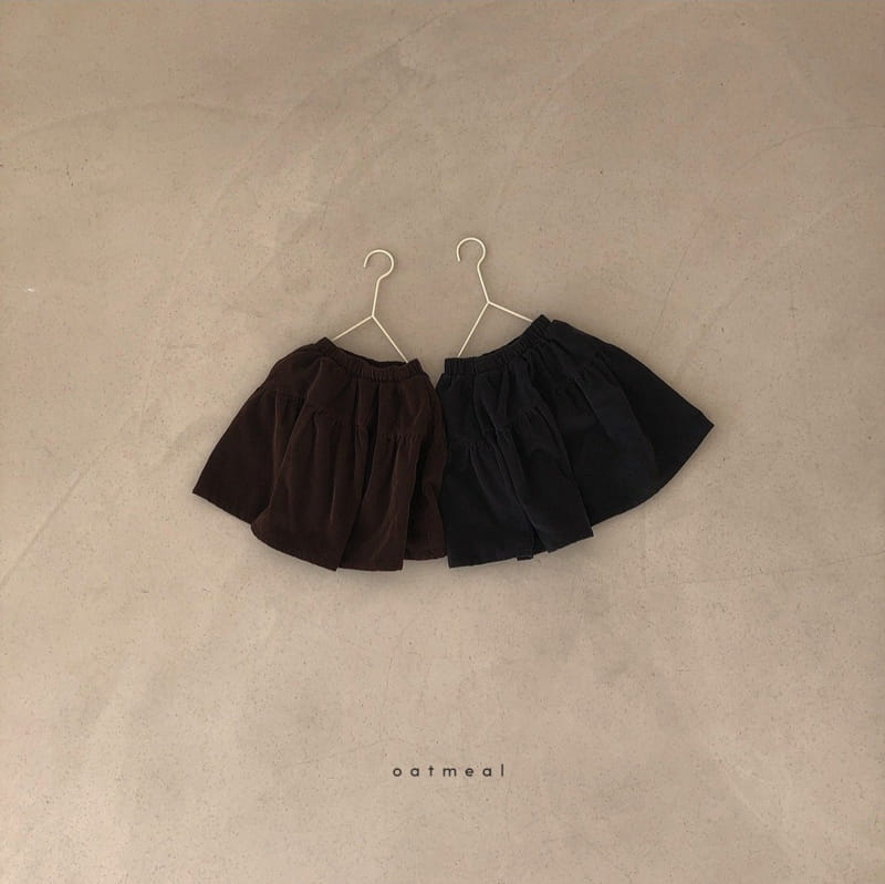 OATMEAL - Korean Children Fashion - #Kfashion4kids - Jasper Skirt