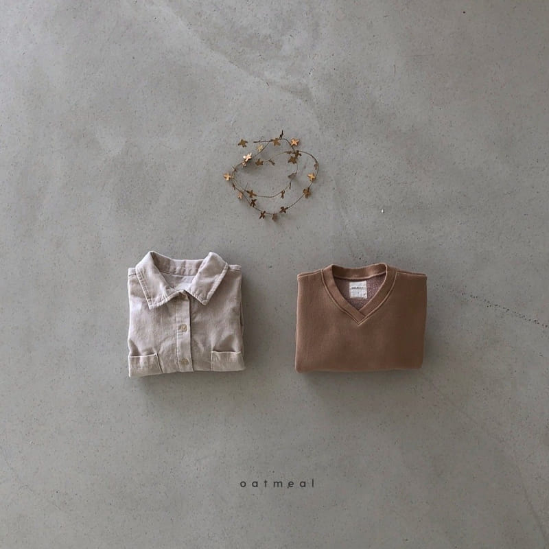 OATMEAL - Korean Children Fashion - #Kfashion4kids - Georgia Shirt - 7