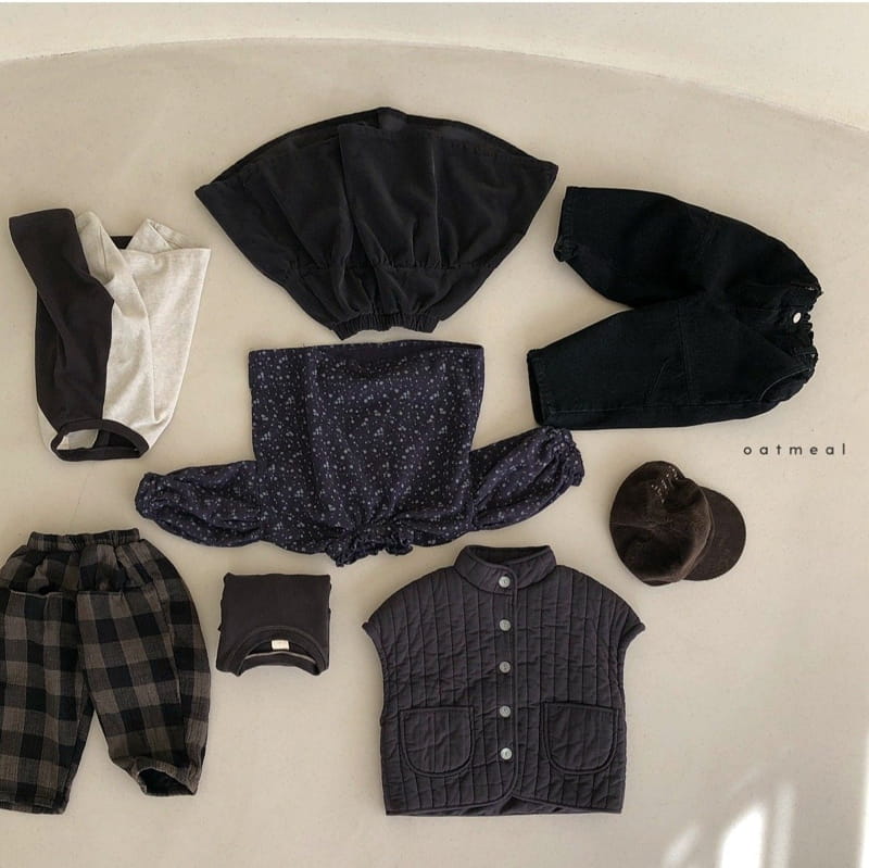 OATMEAL - Korean Children Fashion - #Kfashion4kids - Willow Pading Vest - 5