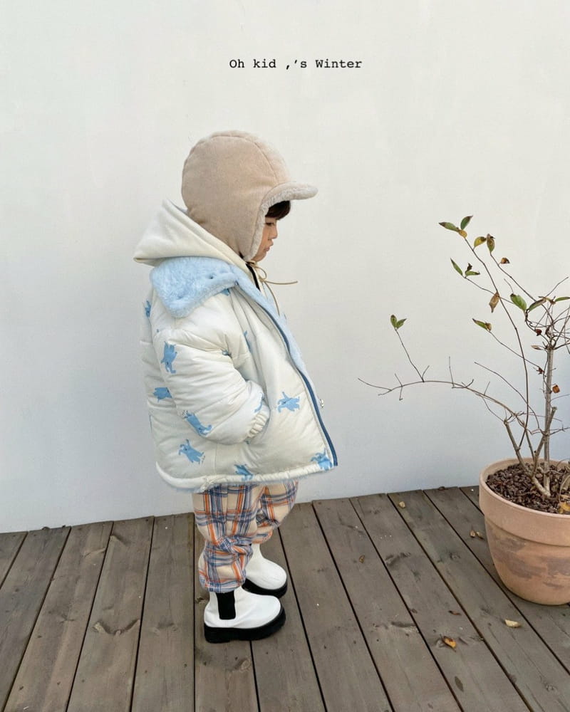 OH KID - Korean Children Fashion - #Kfashion4kids - Ok Rabbit Reversible Padding