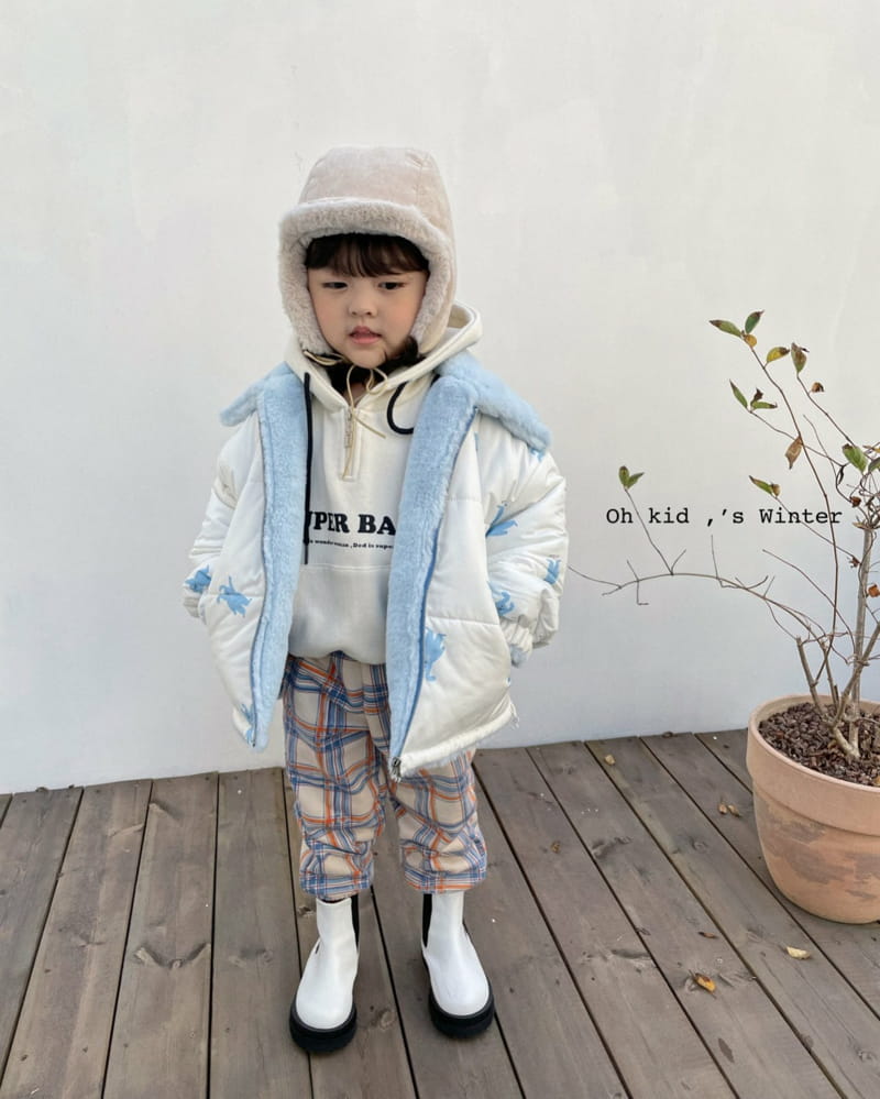 OH KID - Korean Children Fashion - #Kfashion4kids - Ok Rabbit Reversible Padding - 2