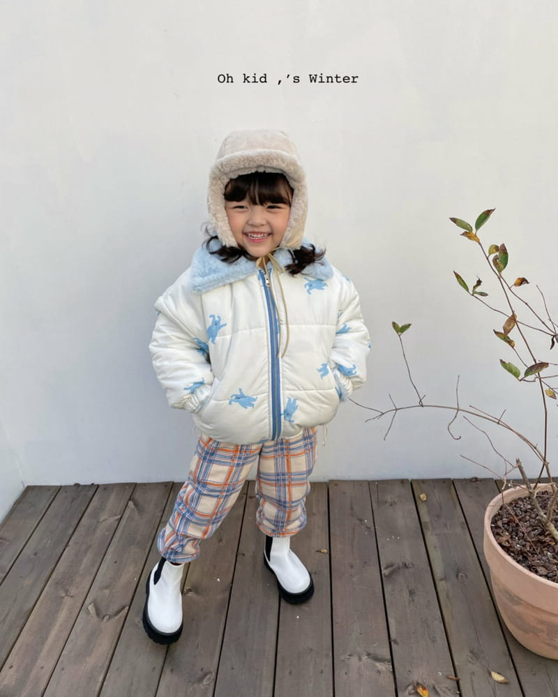 OH KID - Korean Children Fashion - #Kfashion4kids - Ok Rabbit Reversible Padding - 3