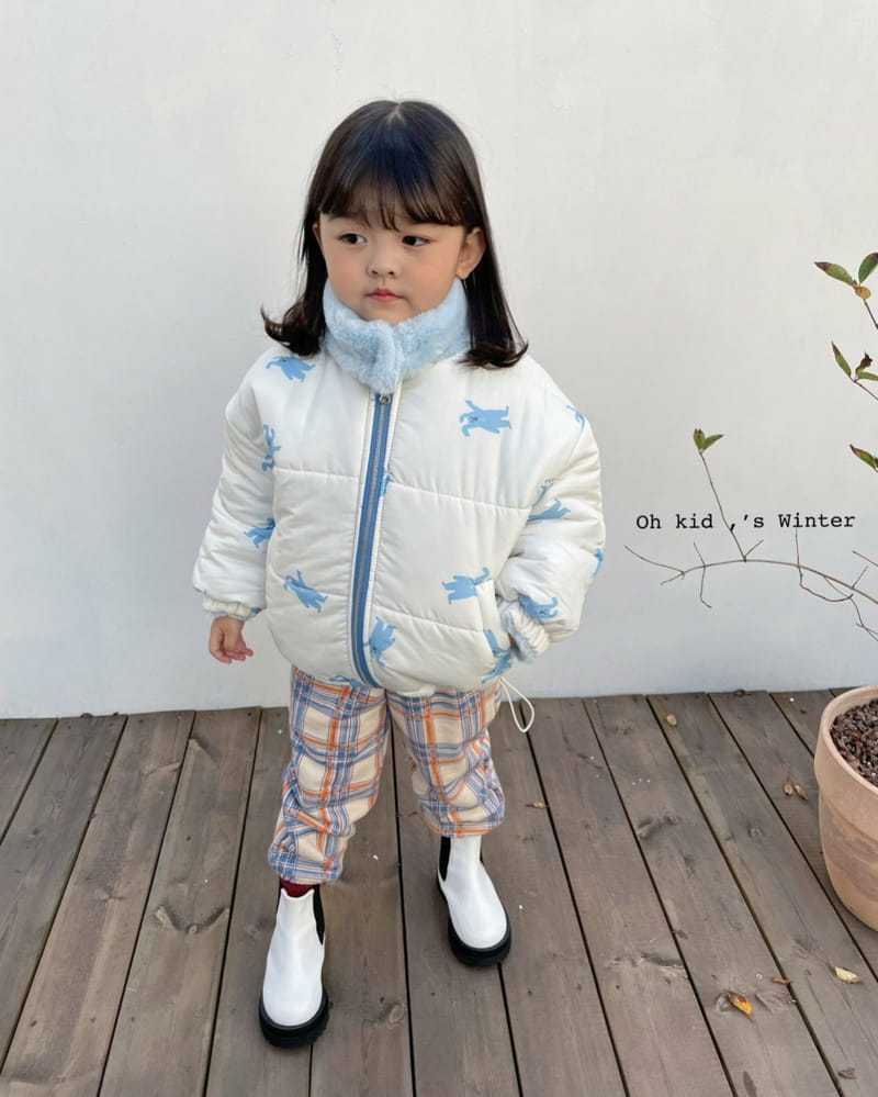 OH KID - Korean Children Fashion - #Kfashion4kids - Ok Rabbit Reversible Padding - 4