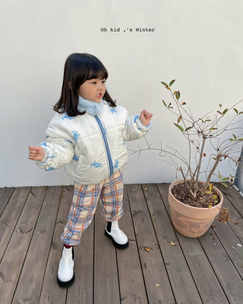 OH KID - Korean Children Fashion - #Kfashion4kids - Ok Rabbit Reversible Padding - 5