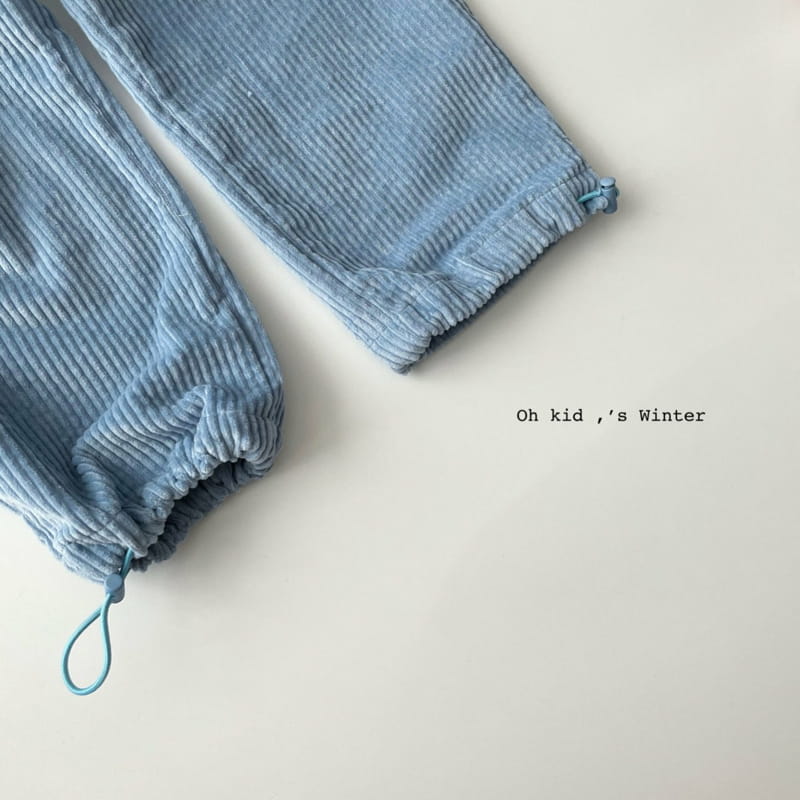 OH KID - Korean Children Fashion - #Kfashion4kids - String Rib Pants - 3