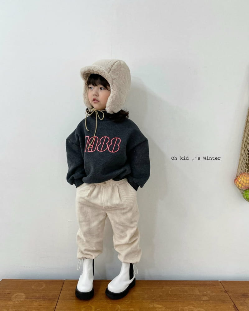 OH KID - Korean Children Fashion - #Kfashion4kids - String Rib Pants - 4