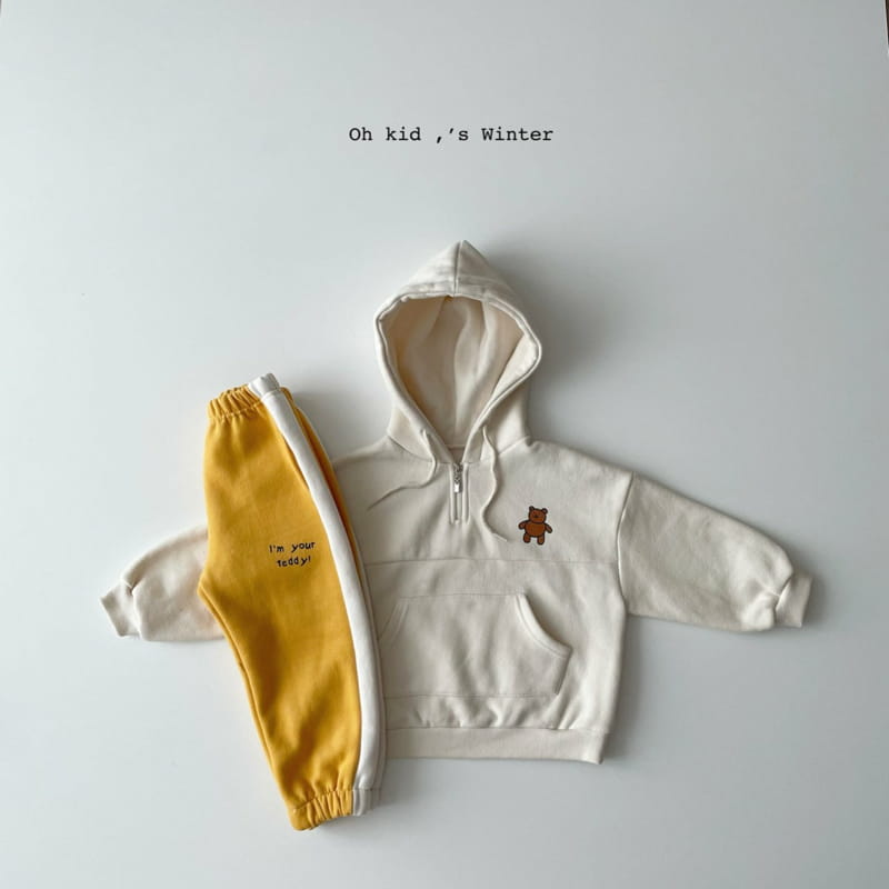 OH KID - Korean Children Fashion - #Kfashion4kids - Teddy Hoody Sweatshirt - 10