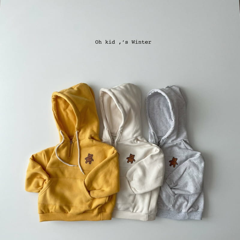 OH KID - Korean Children Fashion - #Kfashion4kids - Teddy Hoody Sweatshirt - 7