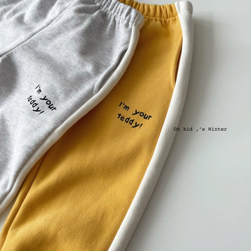 OH KID - Korean Children Fashion - #Kfashion4kids - I am Bear Pants - 10