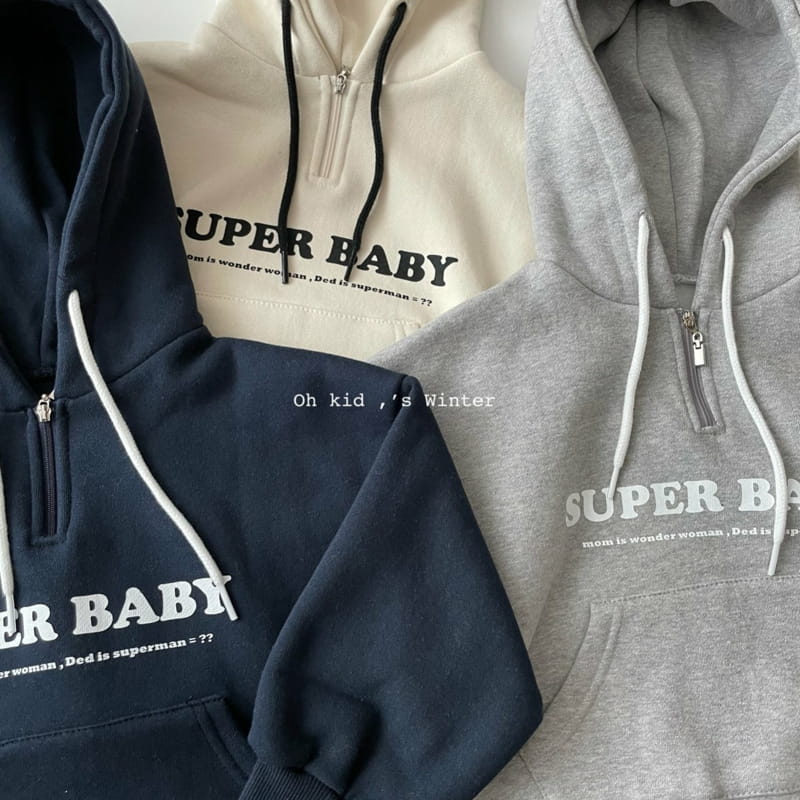 OH KID - Korean Children Fashion - #Kfashion4kids - Super Hoody Sweatshirt - 12
