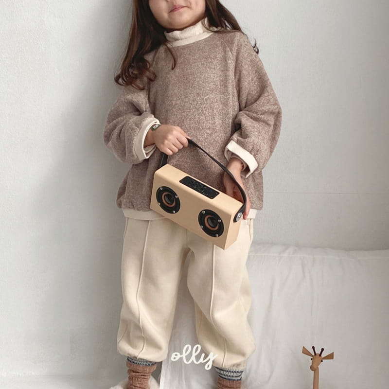 OLLYMARKET - Korean Children Fashion - #Kfashion4kids - Bocashi Fleece Sweatshirt