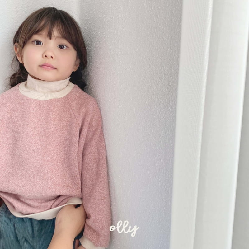 OLLYMARKET - Korean Children Fashion - #Kfashion4kids - Bocashi Fleece Sweatshirt - 5